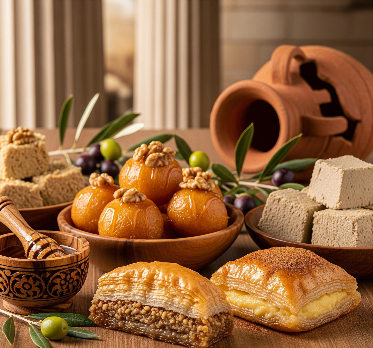 Traditional Greek Bakes: Ancient Roots & Modern Holiday Sweets